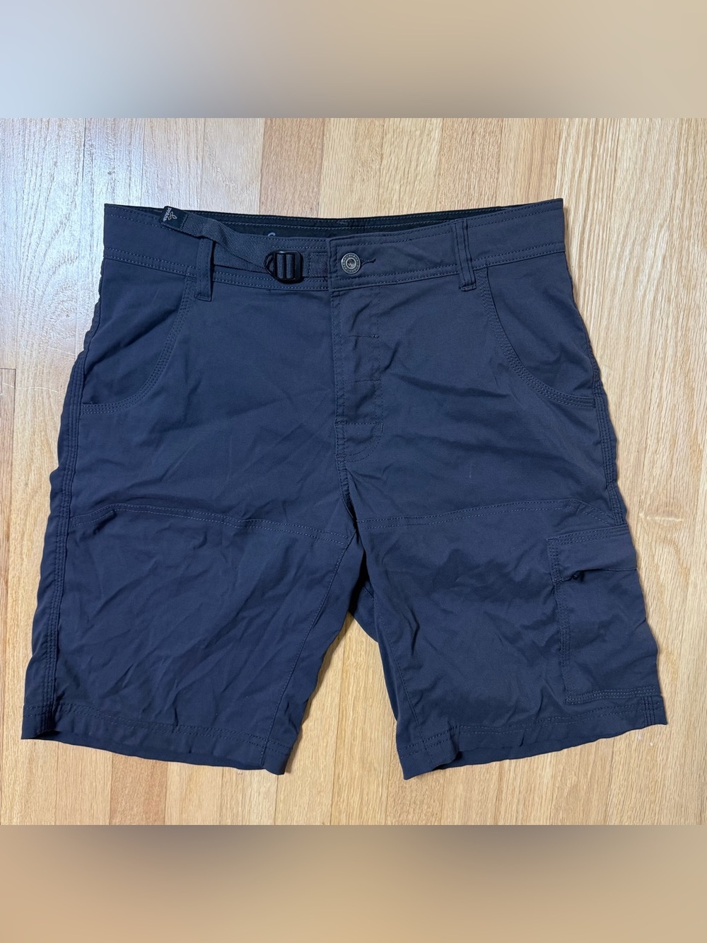 Men's Prana Stretch Zion 30” 10” Shorts Utility Performance Dark Iron outdoor